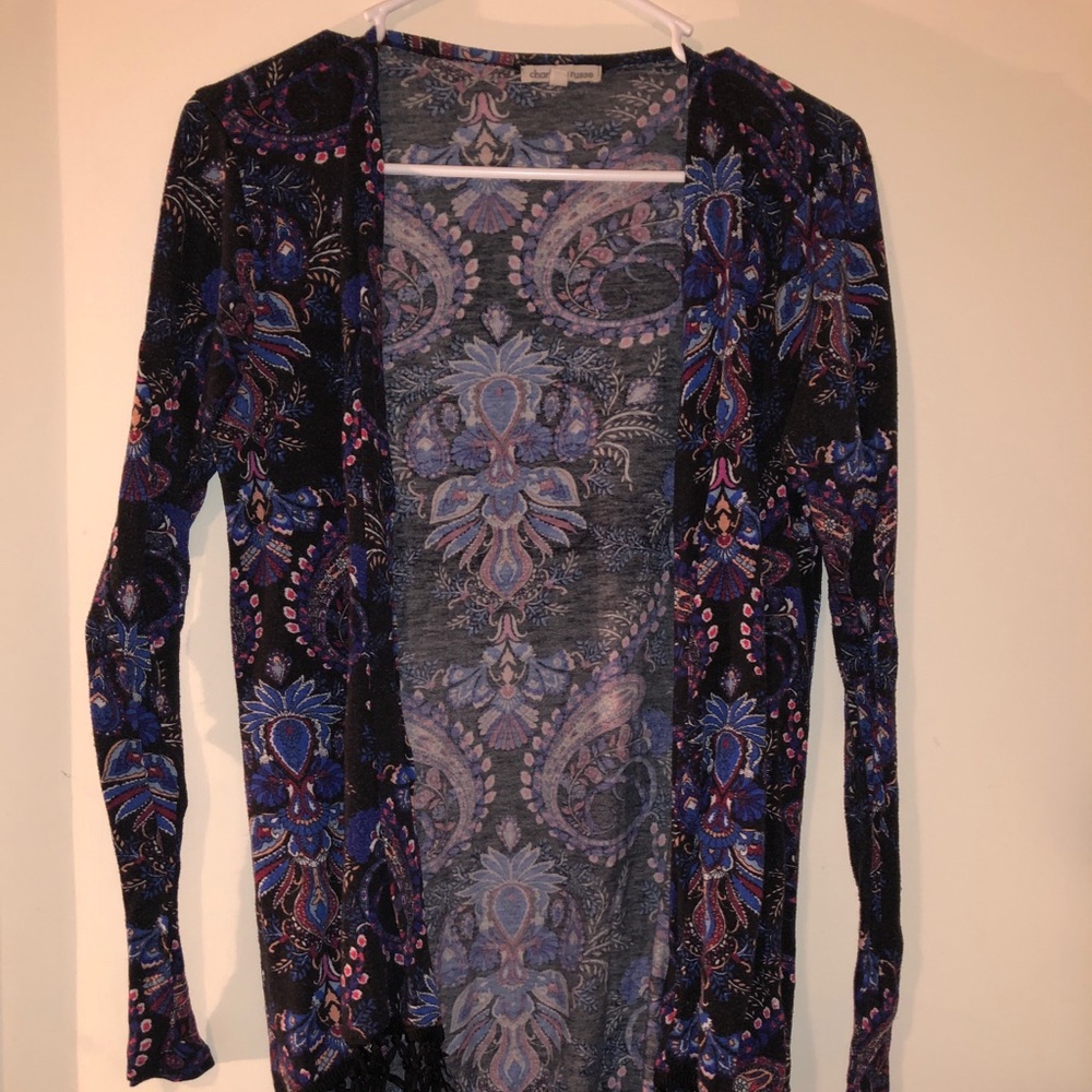 Pattern cardigan